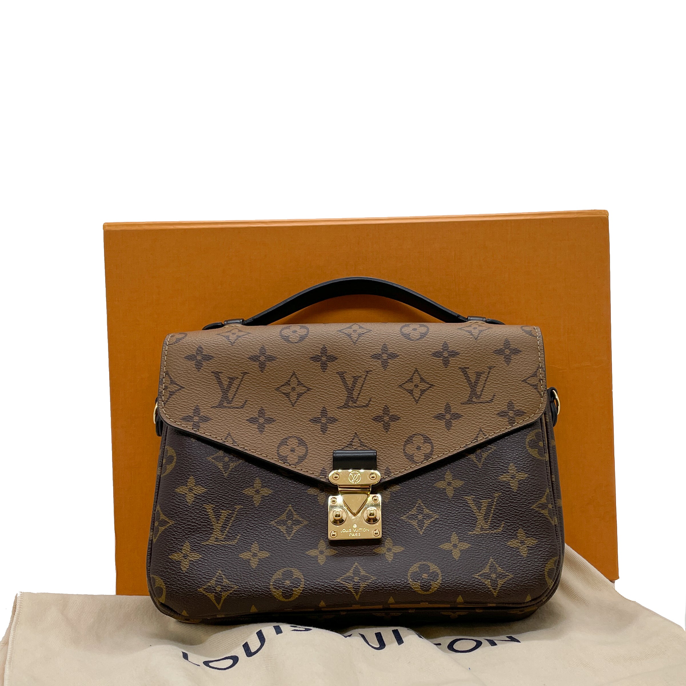 Authentic LV reverse metis strap, Luxury, Accessories on Carousell