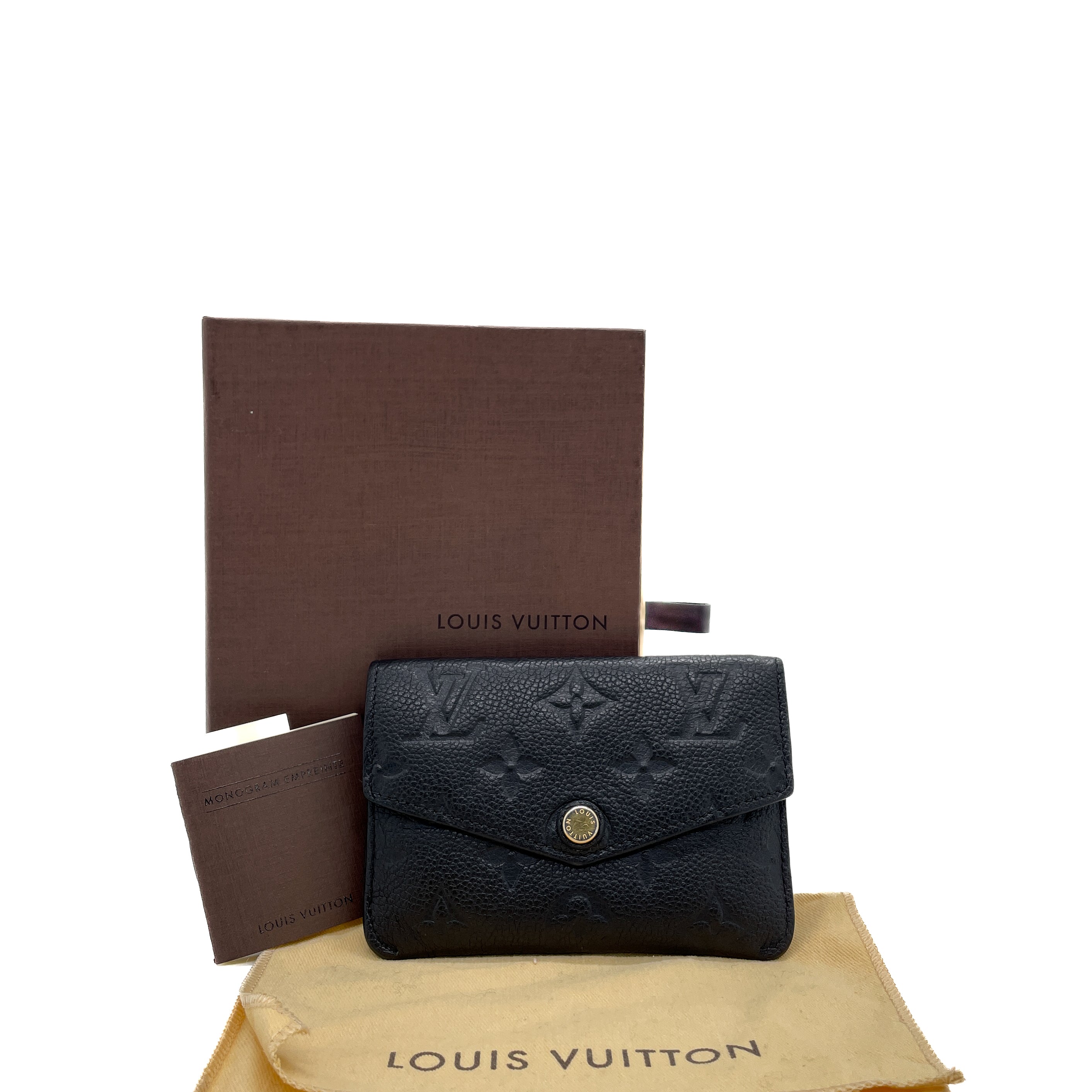Louis Vuitton Empreinte Leather Pouch - Black Wallets, Accessories -  LOU764800