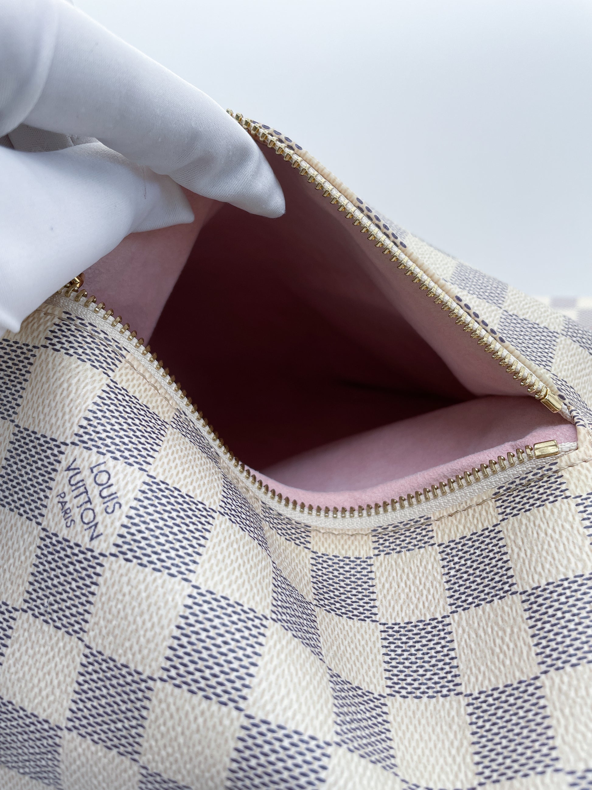 Louis Vuitton Girolata Damier Azur Bag - Luxury Helsinki